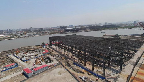 格尔木船厂网架工程