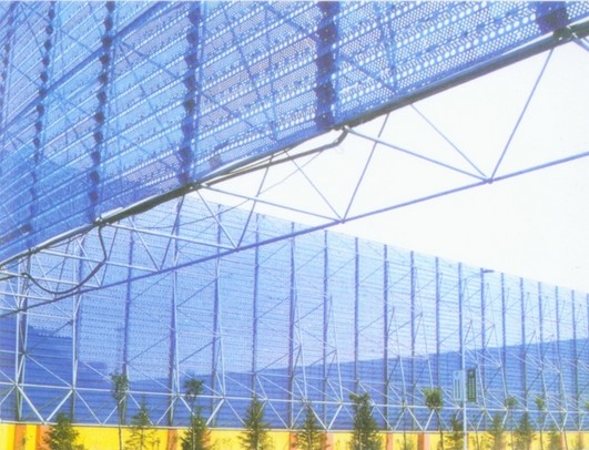 格尔木环保扫风墙网架工程