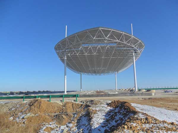 格尔木加油站网架工程